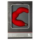 Rocks - off Bad Boy Red 7 Speed - вібромасажер простати, 12,4х4 см