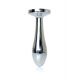 Анальна пробка - Jewellery Silver Plug Clear S