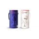 Gvibe Gplug - Большая дизайнерская анальная пробка с вибрацией, 10.5х3.9 см (синий)