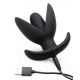 Sprouted 10 Mode Rechargeable Silicone Anal Plug - анальна пробка з розширенням і вібрацією, 10х7 см
