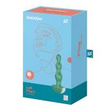 Анальный стимулятор-бусины с двумя моторами Satisfyer Lolli-Plug 2 (green)