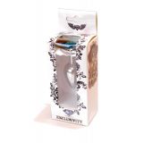 Анальна пробка - Jewellery Silver Heart Plug Light Blue Анальна пробка - Jewellery Silver Heart Plug Light Blue