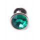 Анальна пробка - Jewellery Red Gold Plug Green