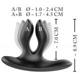 Анальна пробка - XouXou Vibrating Expander Butt Plug