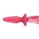 Анальна пробка з хвостиком Unicorn Tails Pastel, 8,4х3, 2 см