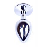 Анальна пробка - Jewellery Silver Plug Light Blue