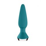 Анальна смарт-вібропробка Satisfyer Plug-ilicious 1 Petrol