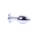 Анальна пробка - Jewellery Silver Plug Light Blue