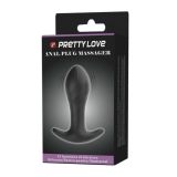 Анальна пробка - Pretty Love Anal Plug Massager Black