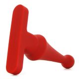 Анальна пробка TLC® Bum Buddies Tease My Tush, Intermediate Silicone Anal Plug, 10,08х3, 5 см