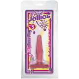 Анальная пробка Crystal Jellies Small Butt Plug, малая, 11х2 см