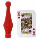 Анальна пробка TLC® Bum Buddies Tease My Tush, Intermediate Silicone Anal Plug, 10,08х3, 5 см