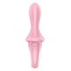 Анальный смарт-вибратор Satisfyer Air Pump Booty 5+, надувается