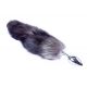 Анальна пробка - Fox Tail 2XL - Black