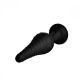 Silicone Vibrating Anal Plug with Remote Control - анальна пробка з дистанційним управлінням, 14.6х3.9 см