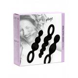 Набор анальных игрушек Satisfyer Plugs black (set of 3) (помята упаковка)