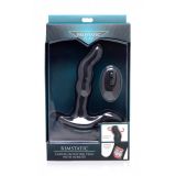 Rimstatic Curved Rotating Plug with Remote - масажер простати з ротацією, 17.1х3.3 см