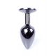 Анальна пробка - Jewellery Dark Silver Plug Pink