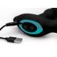 Rimstatic Curved Rotating Plug with Remote - масажер простати з ротацією, 17.1х3.3 см