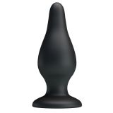 Анальна пробка - Pretty Love Sturdy Silicone Anal Plug Black