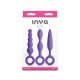 Набор анальных игрушек NS Novelties INYA - Trio Kit - Purple