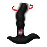 Rimstatic Curved Rotating Plug with Remote - масажер простати з ротацією, 17.1х3.3 см