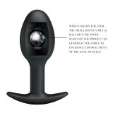 Анальна пробка - Pretty Love Special Anal Stimulation Anal Balls 3.34" Black