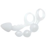 Сет из 2 анальных пробок Bottoms Up® Butt Silicone Anal Toy 