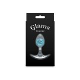 Анальная пробка NS Novelties Cosmic Glams - Small - Blue