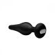 Silicone Vibrating Anal Plug with Remote Control - анальна пробка з дистанційним управлінням, 14.6х3.9 см