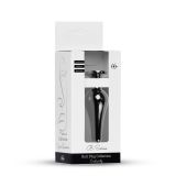 Анальна пробка - Jewellery Dark Silver Long Plug Light Blue