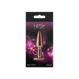 Анальна пробка NS Novelties Rear Assets - Tapered - Small - Rose Gold - Pink