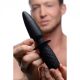 The Plug 10x Silicone Vibrating Thruster - анальний вібратор з руків'ям, 18.4х3.8 см