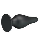 Анальна пробка - Pretty Love Sturdy Silicone Anal Plug Black