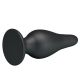 Анальна пробка - Pretty Love Sturdy Silicone Anal Plug Black