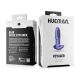 Анальна пробка з віброязичком Hueman - Voyager Butt Plug With Tapping