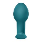 Анальна пробка Fun Factory B BALLS UNO Bottle Green, рухома кулька всередині