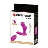 Масажер простати - Pretty Love Terrance Anal Vibrator Massager Purple