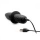 The Plug 10x Silicone Vibrating Thruster - анальний вібратор з руків'ям, 18.4х3.8 см