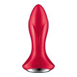 Анальна смартвібропробка із перлинним масажем Satisfyer Rotator Plug 1+ Red