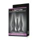 Анальні пробки - Pretty Love Begginer's Mini Anal Kit Black