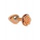 Анальна пробка - Jewellery Red Gold Rose Plug Peach