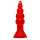 Анальна пробка - Butt Plug PVC, червона