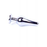 Анальна пробка - Jewellery Silver Long Plug Purple