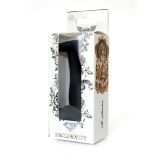 Анальна пробка - Jewellery Silicone Black Plug L Clear