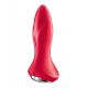 Анальна смартвібропробка із перлинним масажем Satisfyer Rotator Plug 1+ Red