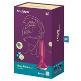 Анальна смарт-вібропробка Satisfyer Plug-ilicious 2 Berry