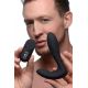 Silicone Prostate Vibrator with Remote Control - массажер простаты с дистанционным управлением, 14.3х3.1 см.