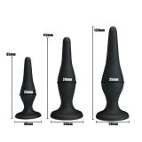 Анальні пробки - Pretty Love Begginer's Mini Anal Kit Black