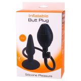 Seven Creations Inflatable Butt Plug S - надувна анальна пробка, маленька, 12,5х7 см